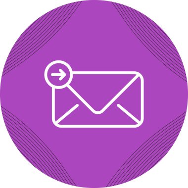 E- posta simgesi vektör illüstrasyonu