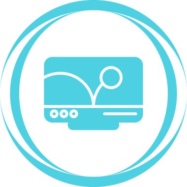 Modern b 'nin vektör illüstrasyonu eksik simgesi