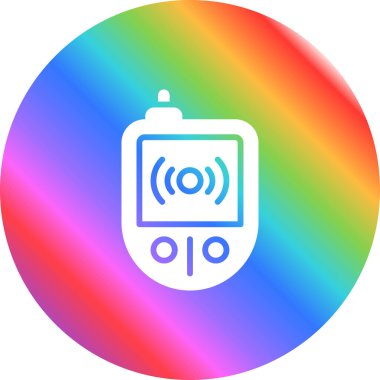 Eşsiz wifi vektör simgesi