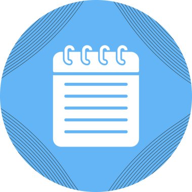 Takvim simgesi vektör illüstrasyonu