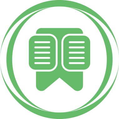 Modern bir simgenin vektör illüstrasyonu