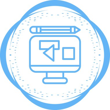 seo modern simgesinin vektör illüstrasyonu