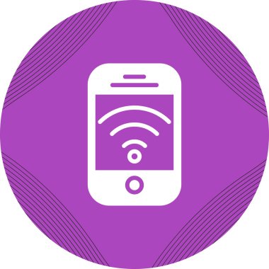Vektör akıllı telefon simgesi illüstrasyonu