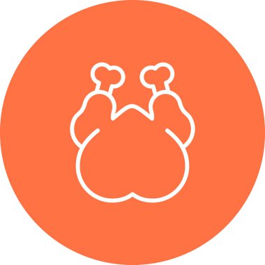 Gıda simgesinin vektör illüstrasyonu