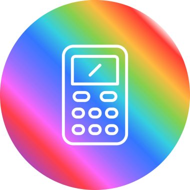 Renk web vektör simgesi