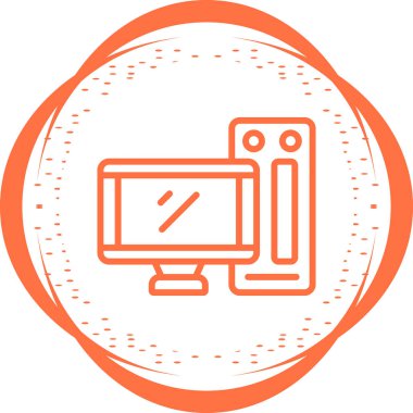 Seo simgesinin vektör illüstrasyonu