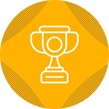 Trophy Kupası simge vektör çizim