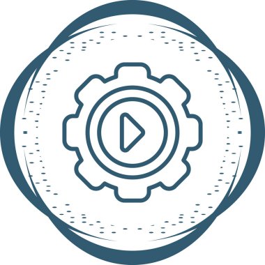 seo modern simgesinin vektör illüstrasyonu