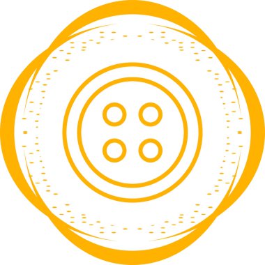 Bir çember modern simgesinin gösterimi