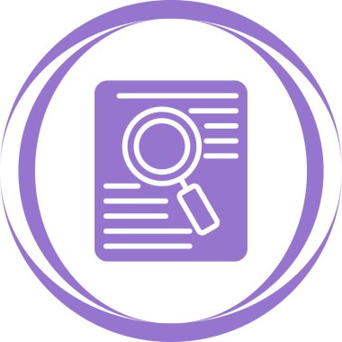 Ara. Web simgesi basit illüstrasyon