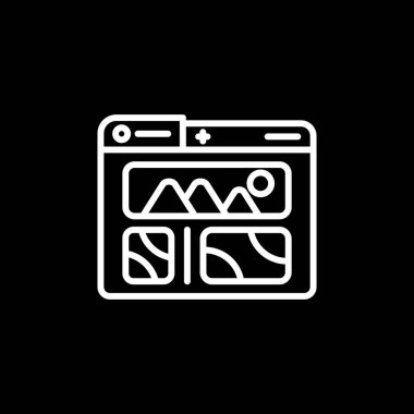 Mutfak fırını ikonu. tip