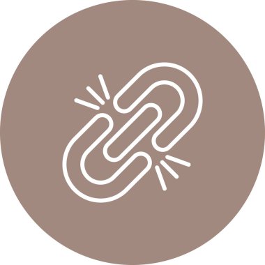 Web, vektör illüstrasyonu için benzersiz simge