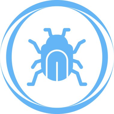 Modern bir simgenin vektör illüstrasyonu