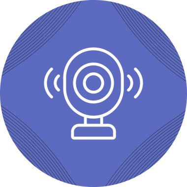 Hoparlör simgesi, vektör illüstrasyonu