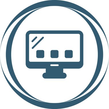 seo modern simgesinin vektör illüstrasyonu