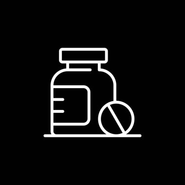 tıbbı vektör düz simge