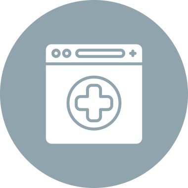 Modern basit simgenin vektör illüstrasyonu