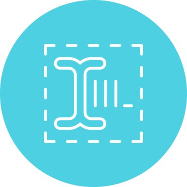 Tek bir izole yol işaretinin vektör illüstrasyonu