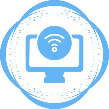 wifi simgesi vektör illüstrasyonu