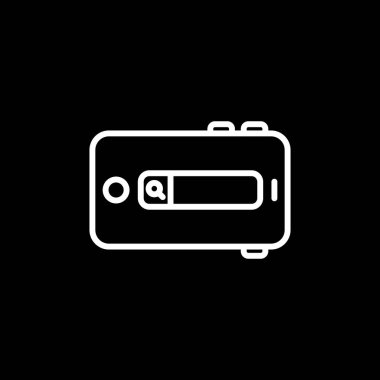 Pil Simgesi Vektör Tasarım Şablonu