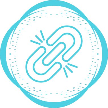 Doldurulmuş ana hatlı Magnet simgesi beyaz arkaplanda izole edildi. At nalı mıknatısı, manyetizma, manyetizma, çekim. Vektör.