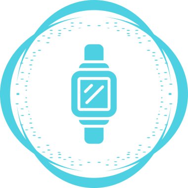 smartwatch simge vektör çizimi