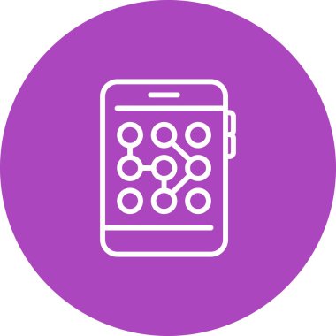 seo modern simgesinin vektör illüstrasyonu