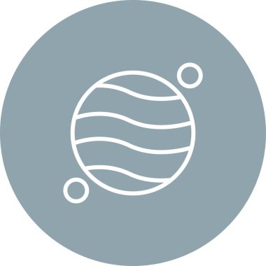 Gezegen simge vektör çizim