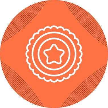 yıldız simgesi vektör illüstrasyonu