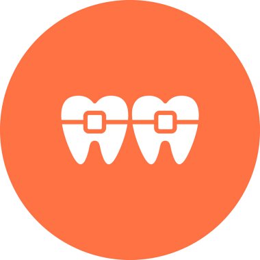 Uzun gölgeli bir dişin, çember şeklinde bir diş.