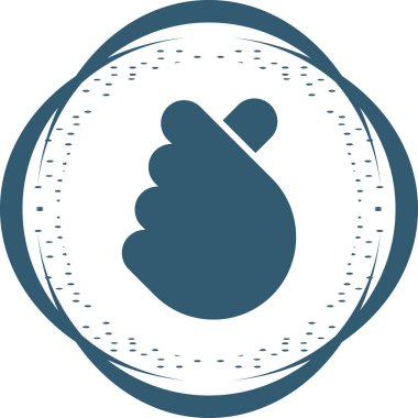 Tavuk. Web simgesi basit illüstrasyon