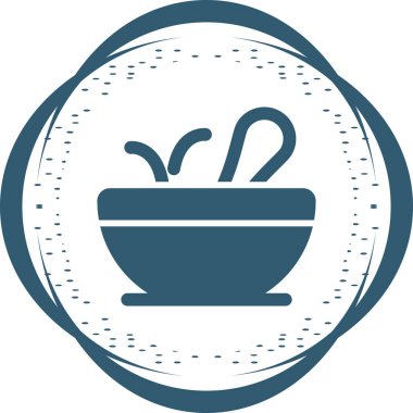 Gıda simgesinin vektör illüstrasyonu