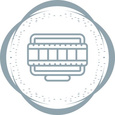 Modern b 'nin vektör illüstrasyonu eksik simgesi