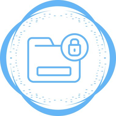 kilit simgesi, vektör illüstrasyonu