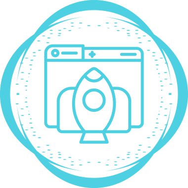 Vektör illüstrasyonu, simge ögesi biçimi