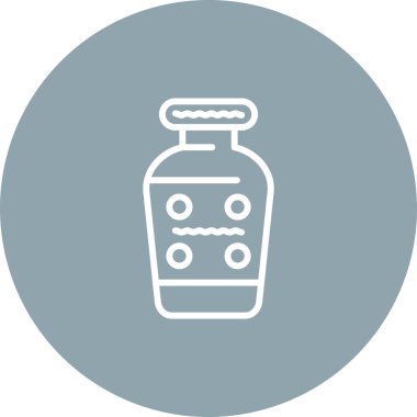 Simge vektör çizim gaz sobası