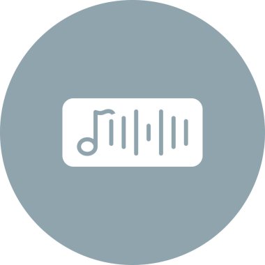 vektör müzik Not simgesi