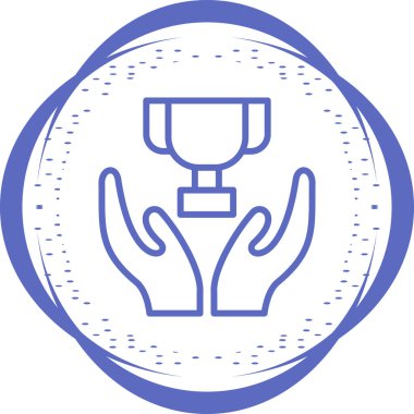 Bir fincan simgesinin vektör illüstrasyonu