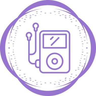 Modern oto tamir simgesinin vektör illüstrasyonu