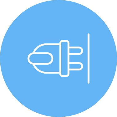 Bir dolgu simgesinin vektör illüstrasyonu