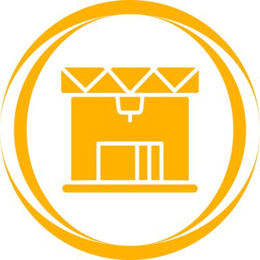 Modern oto tamir simgesinin vektör illüstrasyonu