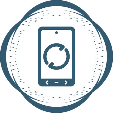 - Telefon. Web simgesi basit tasarım