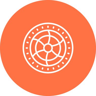 Bir b eksikliği simgesinin vektör çizimi