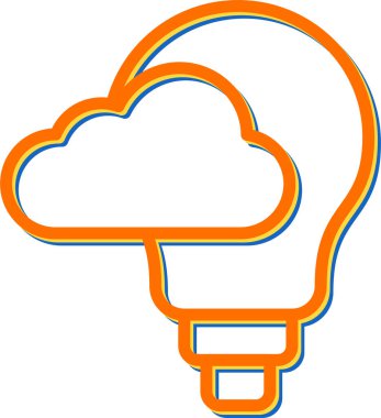 Bulut hesaplama. Web simgesi