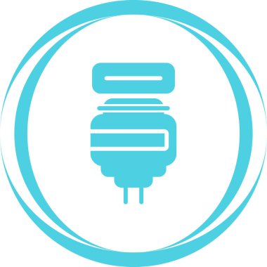 Modern bir simgenin vektör illüstrasyonu