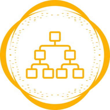 Şebeke. Web simgesi basit tasarım