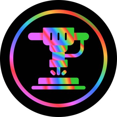 gökkuşağı gradyan çizgi çizim karikatür kahve fincanı