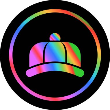 bir karikatür kapağı gökkuşağı gradyan çizgi çizim