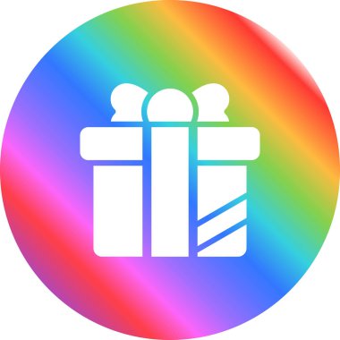 Gökkuşağı gradyan çizgisi ve düğmesi Birleşik Krallık bayrağı ile