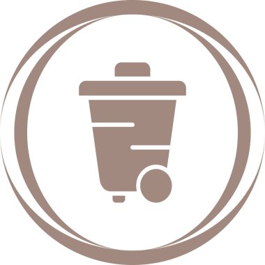 Geri dönüşüm. Web simgesi basit tasarım